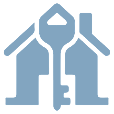 decorative secured estate icon